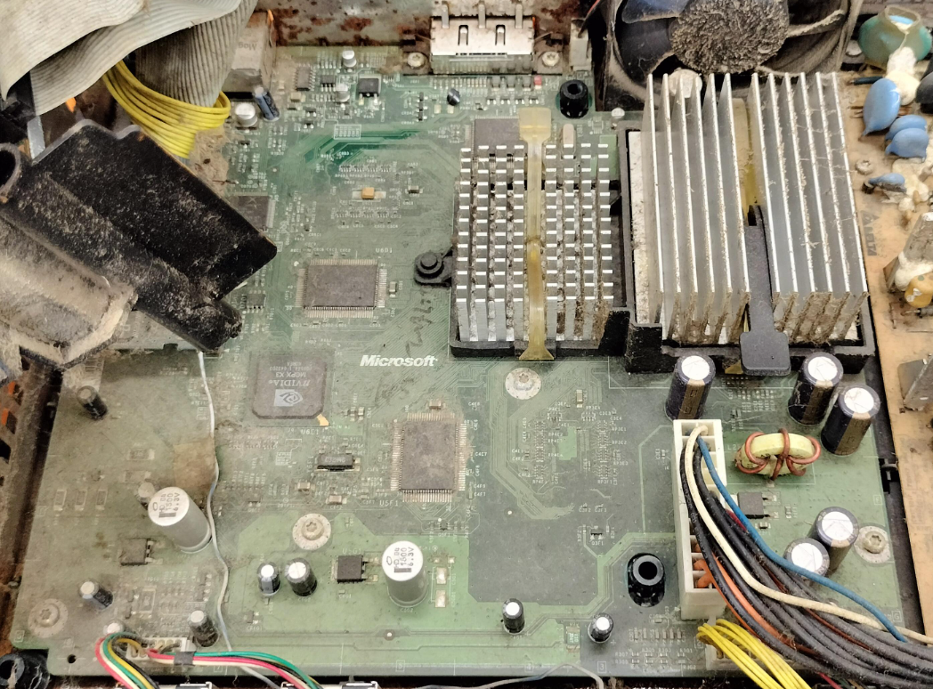 Before cleaning motherboard